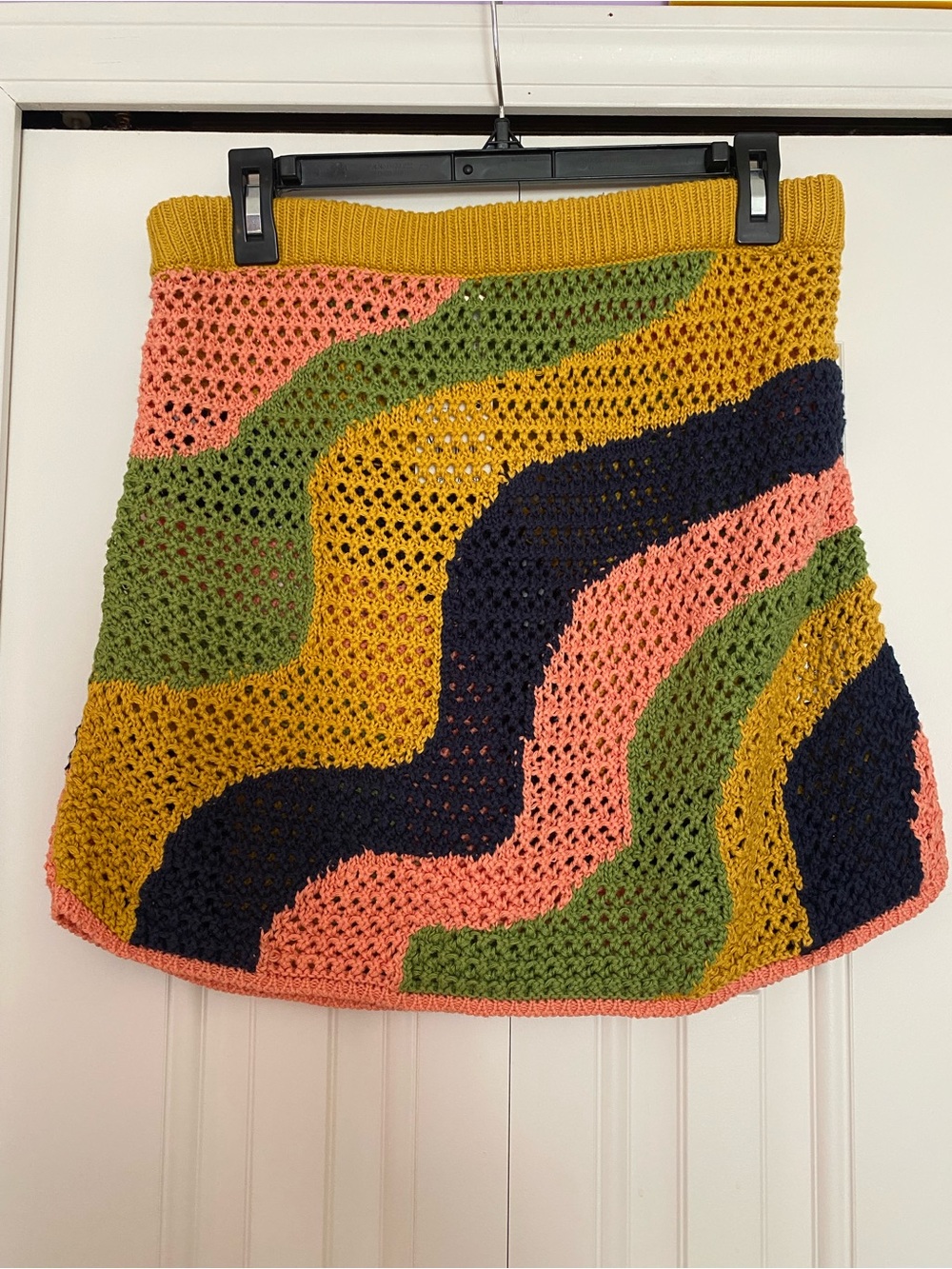 Free People Mila Crochet Mini Skirt - Picture 4 of 8